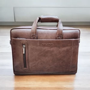 DIVISO INDIAN PU OFFICE BAG FF301 WITH SINGLE  COMPARTMENT BROWN